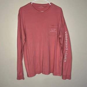 Vineyard Vines Pink Long Sleeved T Shirt